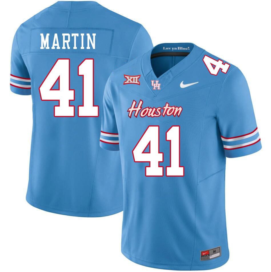 Jack Martin Houston Jersey,Houston Cougars #41 Jack Martin Jersey Youth College Uniforms-Oilers